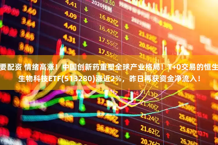 要配资 情绪高涨！中国创新药重塑全球产业格局！T+0交易的恒生生物科技ETF(513280)涨近2%，昨日再获资金净流入！