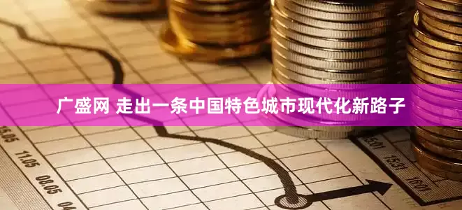 广盛网 走出一条中国特色城市现代化新路子
